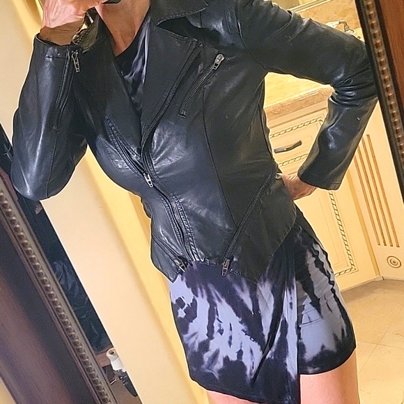 BLANKNYC Faux Leather Jacket, XS - Picture 9 of 16